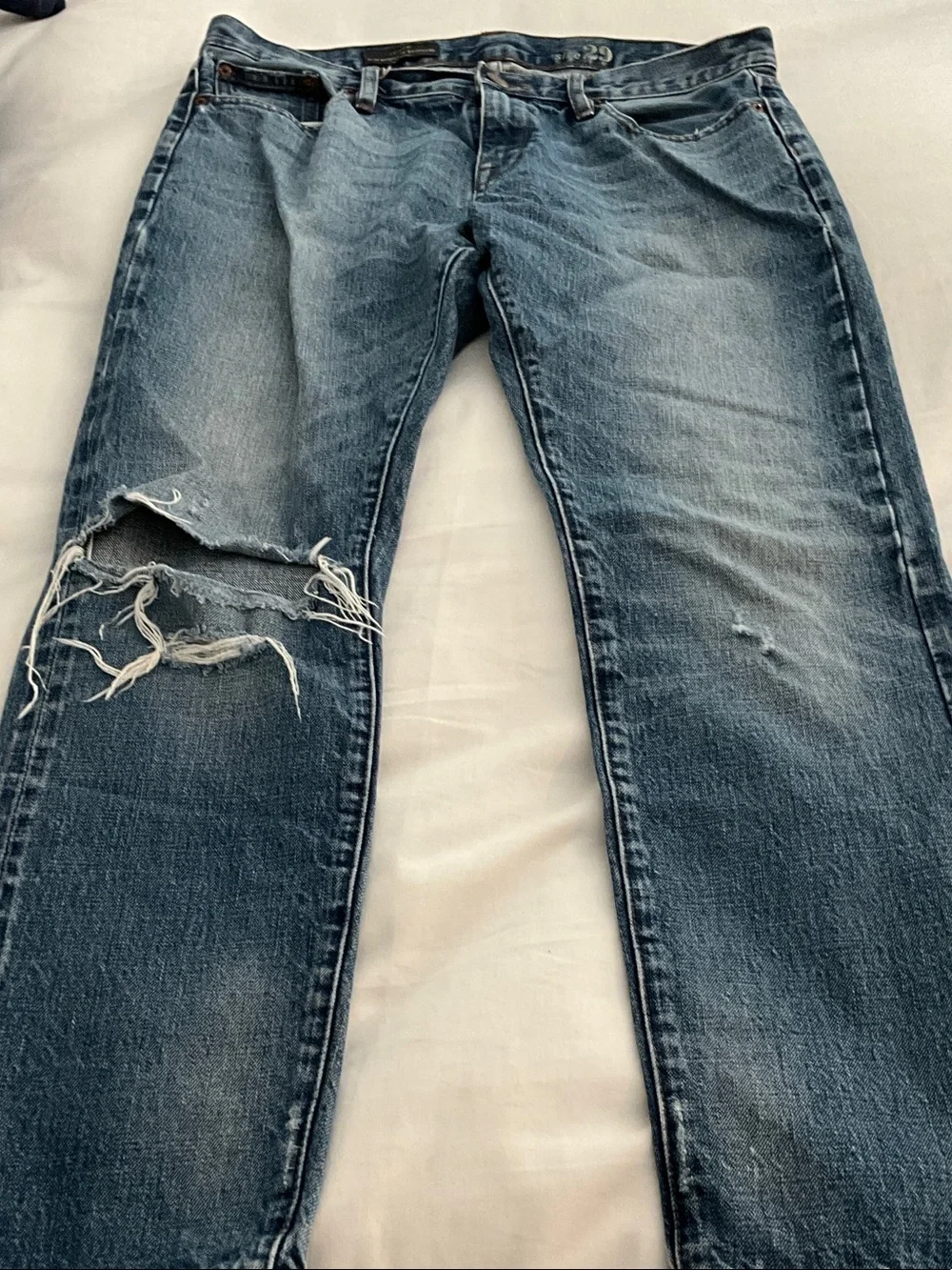 J. Crew Women’s Straight Fit Blue Denim Jeans
